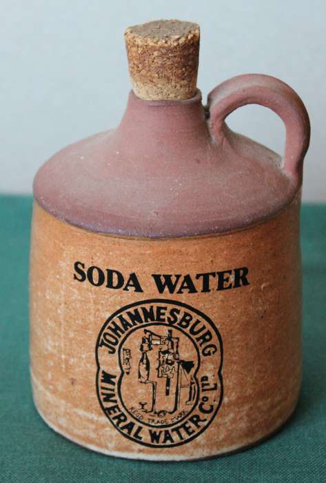 SODA WATER STONEWARE SMALL CASK.