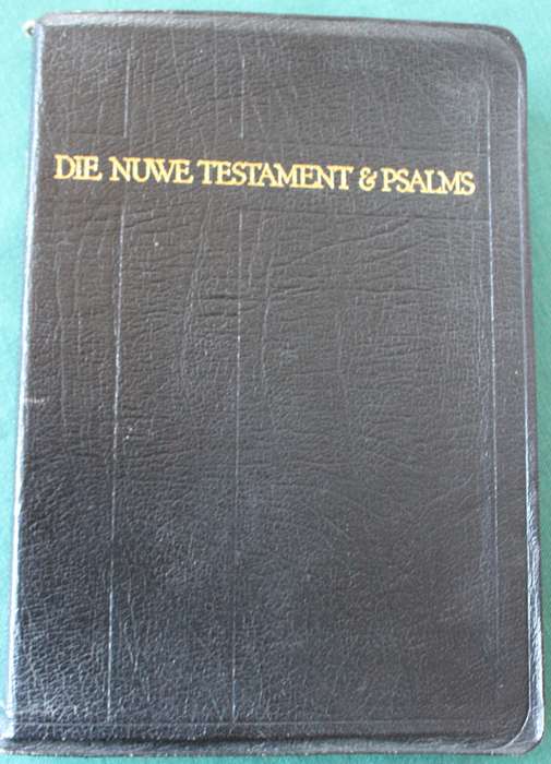 DIE NUWE TESTAMENT EN PSALMS. 1979-Vertaling met Woordelys en Teksverwysings.