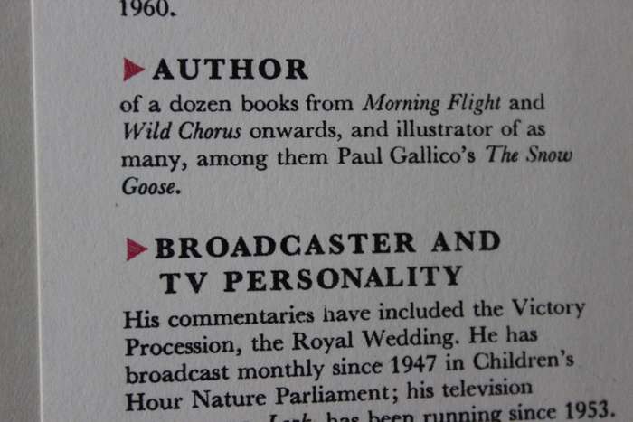 THE EYE OF THE WIND. An Autobiography. Peter Scott.