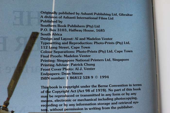 THE CHOPPER BOYS. (Helicopter Warfare in Africa) Al J. Venter.