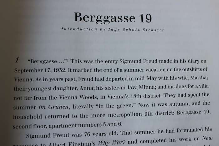 SIGMUND FREUD. Berggasse 19, Vienna. Edmund Engelman.