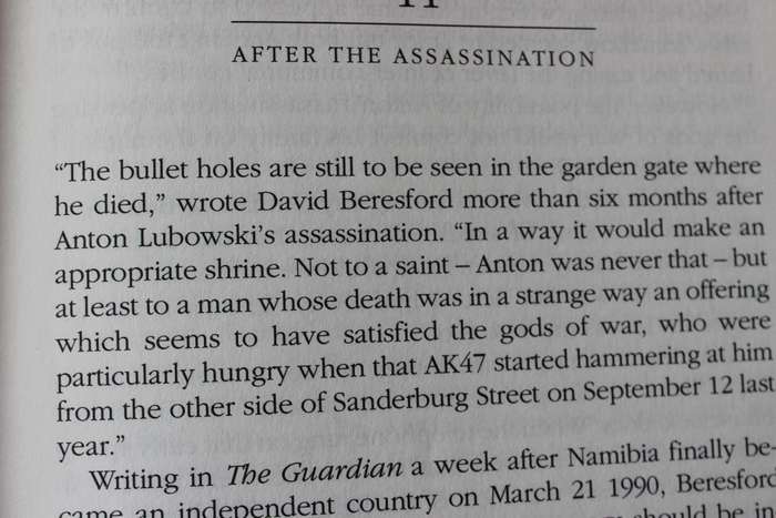 ANTON LUBOWSKI, paradox of a man. Molly Lubowski and Marita van der Vyver.