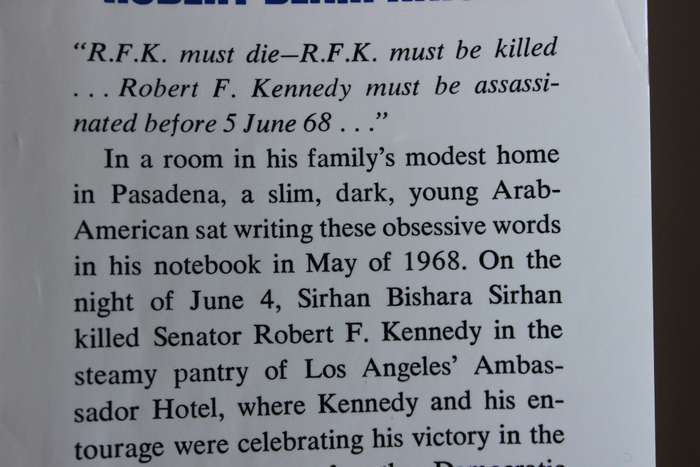 R.F.K. MUST DIE! Robert Blair Kaiser. (Robert Kennedy's Assassination and Aftermath)