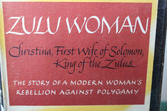 ZULU WOMAN. Christina, First Wife of Solomon, King of the Zulus. Rebecca Hourwich Reyher.