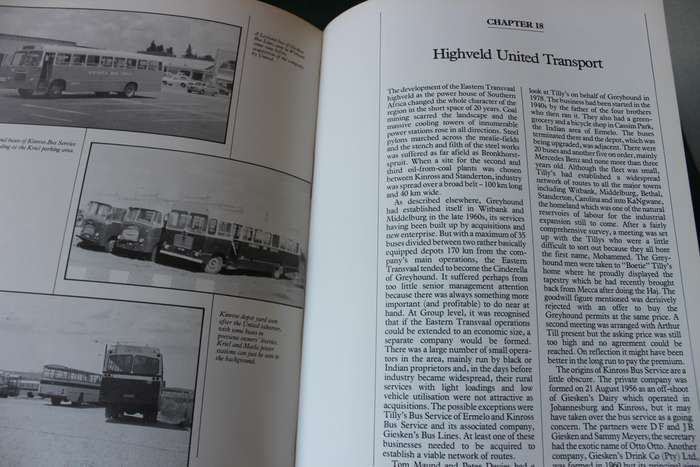 OUR WORLD ON WHEELS. History of United Transport in South Africa 1962-1987. T.B. Maund.