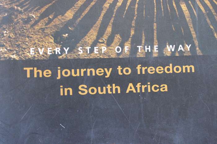 EVERY STEP OF THE WAY. The journey to Freedom in South Africa. Michael Morris.