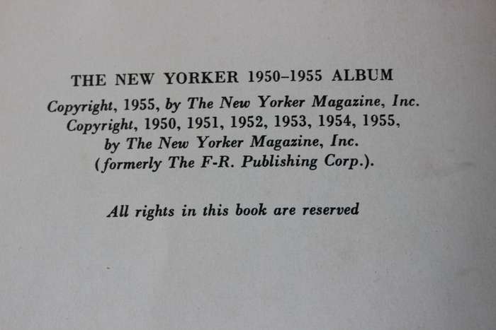THE NEW YORKER 1950-1955 ALBUM.