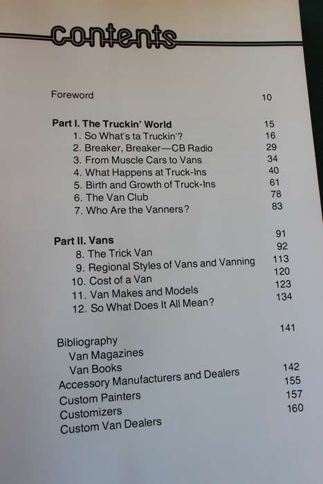 VANS AND THE TRUCKING LIFE by Terry Cook.