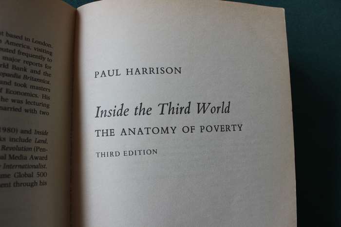 INSIDE THE THIRD WORLD. Paul Harrison. Third edition 1993. With a new postscript.