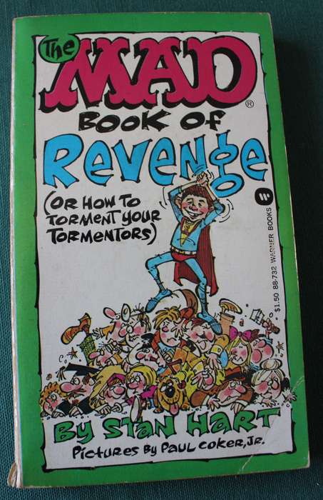 X3 MAD PAPERBACKS. (Vintage) Book of Revenge/ Magic and other Dirty Tricks/ Clobbers the Classics.