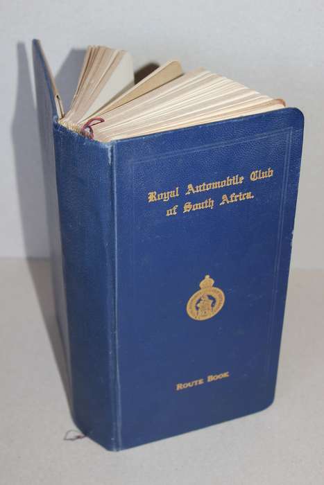 ROYAL AUTOMOBILE CLUB OF SOUTH AFRICA  Route book