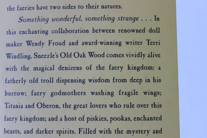 MIDSUMMER NIGHT'S FAERY TALE  by Wendy Froud & Terri Windling