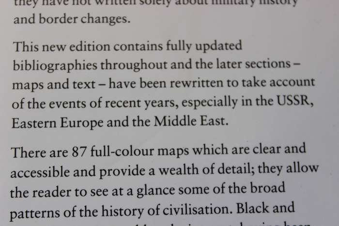 PHILIP'S ATLAS OF WORLD HISTORY   Genral Editor R. I. Moore