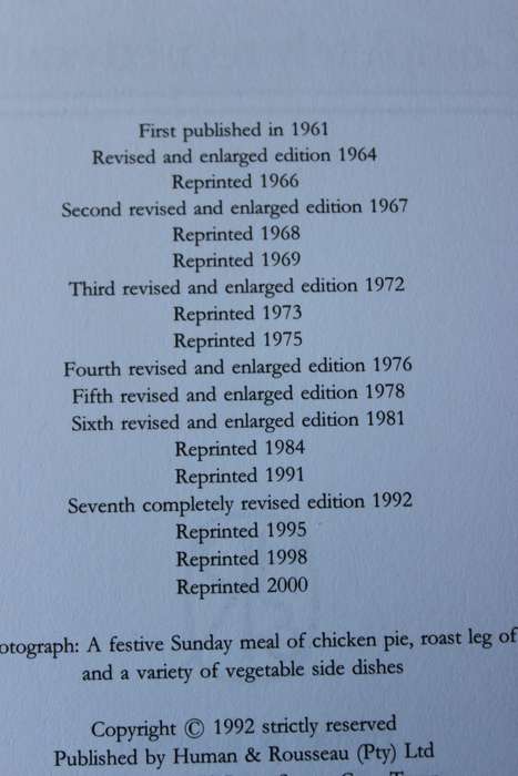 COOK AMD ENJOY IT  by S. J. A. de Villiers
