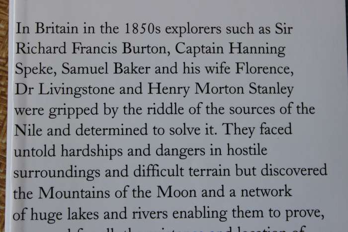 THE QUEST FOR THE SECRET NILE by Guy Yeoman (Victorian Exploration in Equatorial Africa 1857-1900)