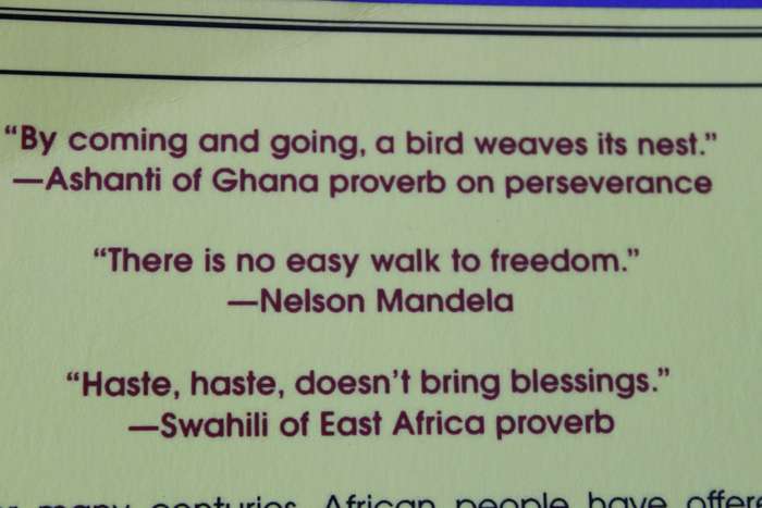 AFRICAN PROVERBS AND WISDOM  by Julia Stewart