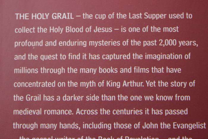 TWENTY-FIRST CENTURY GRAIL  The Quest for a legend  by Andrew Collins