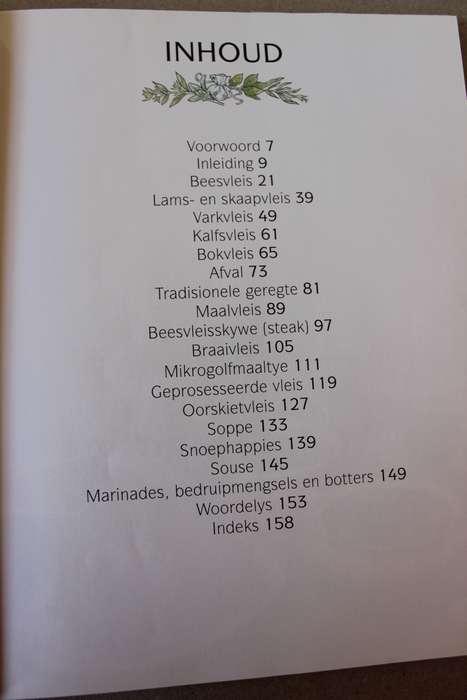 DIE VOLLEDIGE SUID-AFRIKAANSE VLEIS KOOKBOEK  Saamgestel deur die Vleisraad