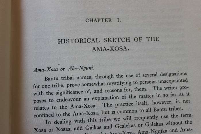 THE AMA-XHOSA: LIFE AND CUSTOMS  by John Henderson Soga
