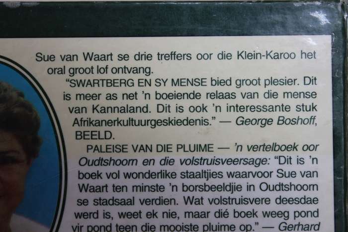 BRIEWE UIT DIE TUIN VAN EDEN  deur Sue van Waart Eerste druk 1993)