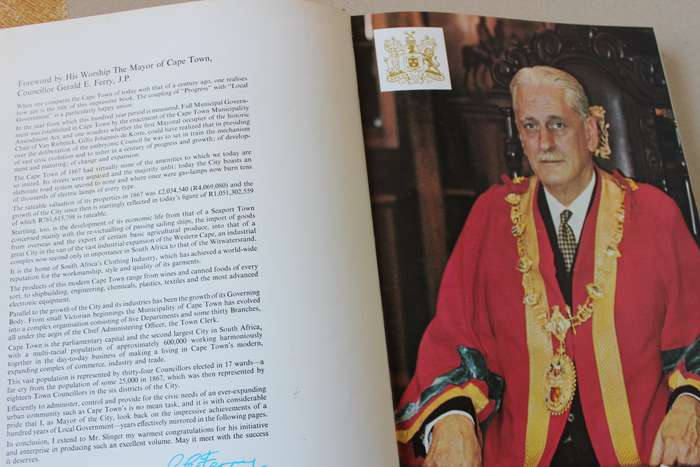 CAPE TOWN'S 100 YEARS OF PROGRESS  A Century of Local Government