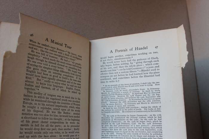 A MUSICAL TOUR THROUGH THE LAND OF THE PAST  by Romain Rolland
