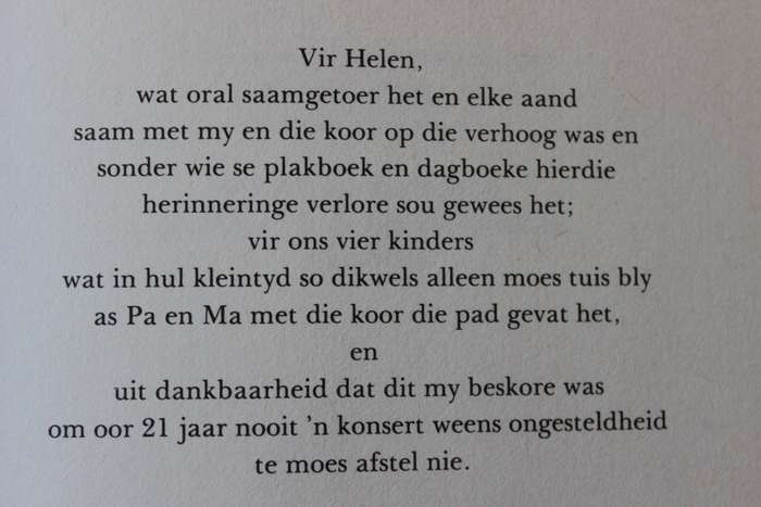 SLECHTE MENSEN ZINGEN NIET  Herinneringe van n koorleier  deur Philip McLachlan