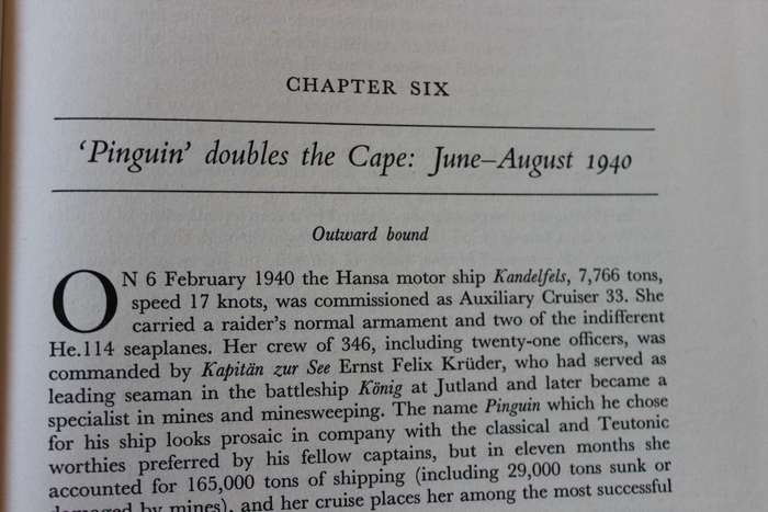 WAR IN THE SOUTHERN OCEANS 1939 - 1945  by L. C. F. Turner