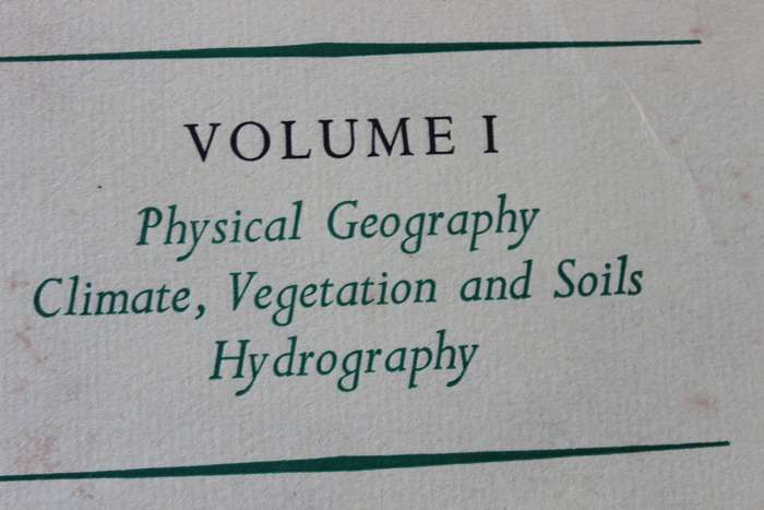 TWO VOLUMES: SOUTHERN AFRICA  A GEOGRAPHICAL STUDY  by John H. Wellington