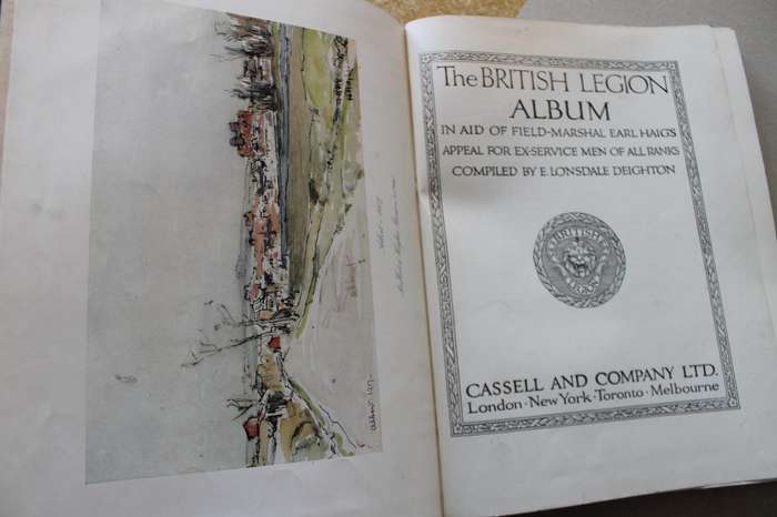 THE BRITISH LEGION ALBUM  Compiled by E. Lonsdale Deighton