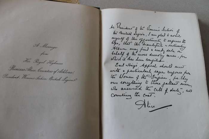 THE BRITISH LEGION ALBUM  Compiled by E. Lonsdale Deighton