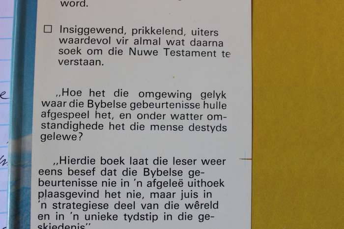 FOTOGIDS TOT DIE OU EN NUWE TESTAMENT  deur  W. L. Maree