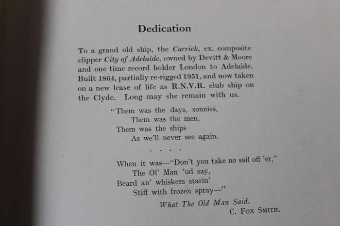 DEEP-WATER SAIL  by Harold A. Underhill