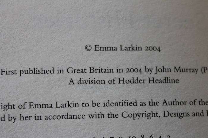 SECRET HISTORIES  by Emma Larking  (Finding George Orwell in a Burmese Teashop)