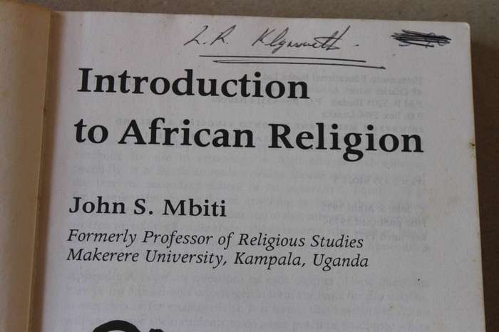 INTRODUCTION TO AFRICAN RELIGION  by John S. Mbiti