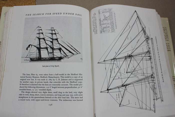 THE SEARCH FOR SPEED UNDER SAIL 1700 - 1855  by Howard I. Chapelle