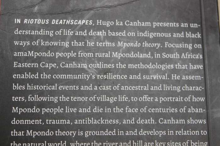RIOTOUS DEATHSCAPES  by Hugo Ka Canham