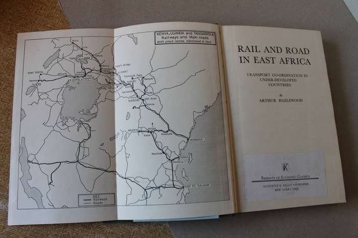 RAIL AND ROAD IN EAST AFRICA by Arthur Hazlewood  Transport co-ordination, under-developed countries
