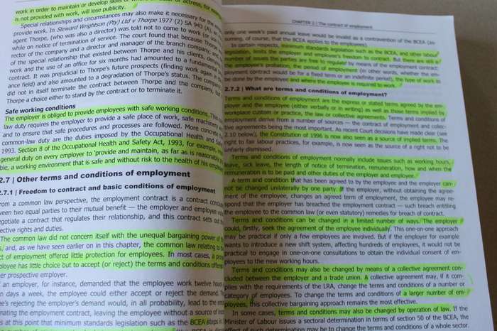 ESSENTIAL LABOUR LAW  by A C Basson, M A Christianson, C Garbers, P A K le Roux and others