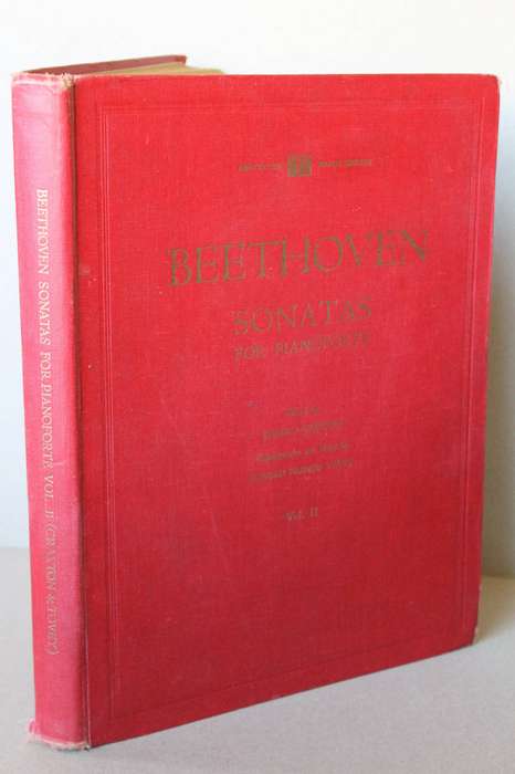 BEETHOVEN SONATAS FOR PIANOFORTE VOL II. Edited: Harold Craxton Commentaries & Notes: Donald F Tovey