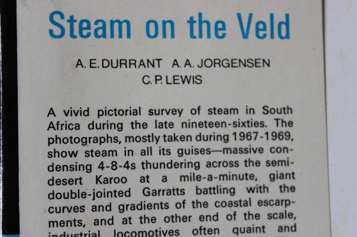STEAM ON THE VELD  by A.E Durrant, A.A. Jorgensen and C.P. ,ewos