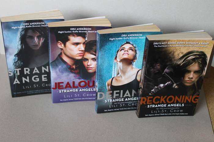 STRANGE ANGELS SERIES  Four titles: Strange Angels, Jealousy, Defiance and Reckoning by Lili St Crow