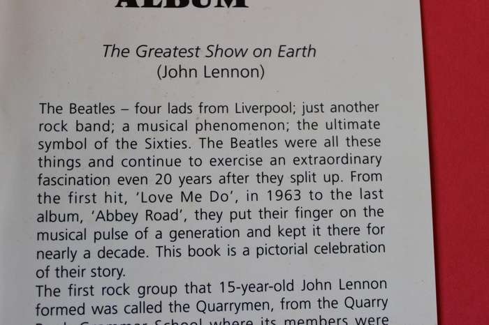 THE BEATLES ALBUM  by Julia Delano