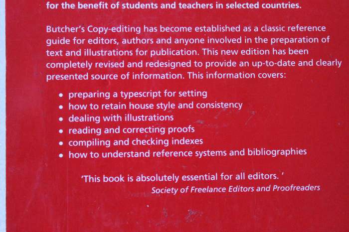 COPY-EDITING  by Judith Butcher The Cambridge Handbook for editors, authors and publishers