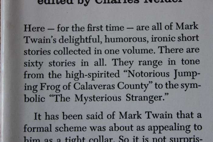 THE COMPLETE SHORT STORIES OF MARK TWAIN  Edited by Charles Neider