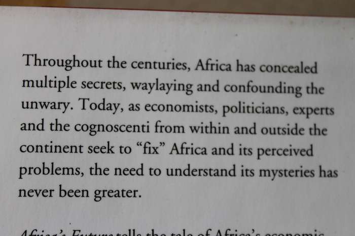 AFRICA'S FUTURE  Darkness to Destiny  by Duncan Clarke