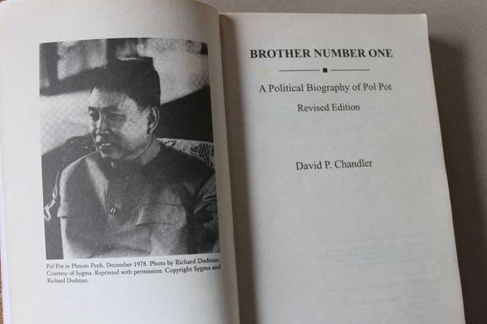 BROTHER NUMBER ONE Political autobiography of POL POT  by David P. Chandler  Revised Edition