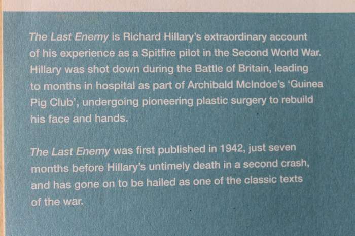 THE CENTENARY COLLECTION. 2 PAPERBACKS: First Light by G. Wellum & The Last Enemy by R. Hillary