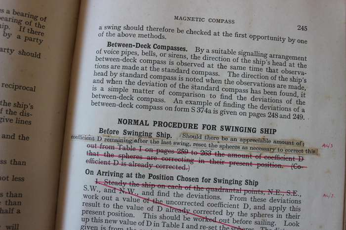 ADMIRALTY NAVIGATION MANUAL  Volume 1  1938