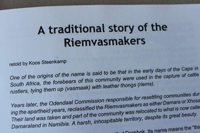 ORAL TRADITION STORIES TOLD IN NAMIBIA  Edited by Rene Lotter